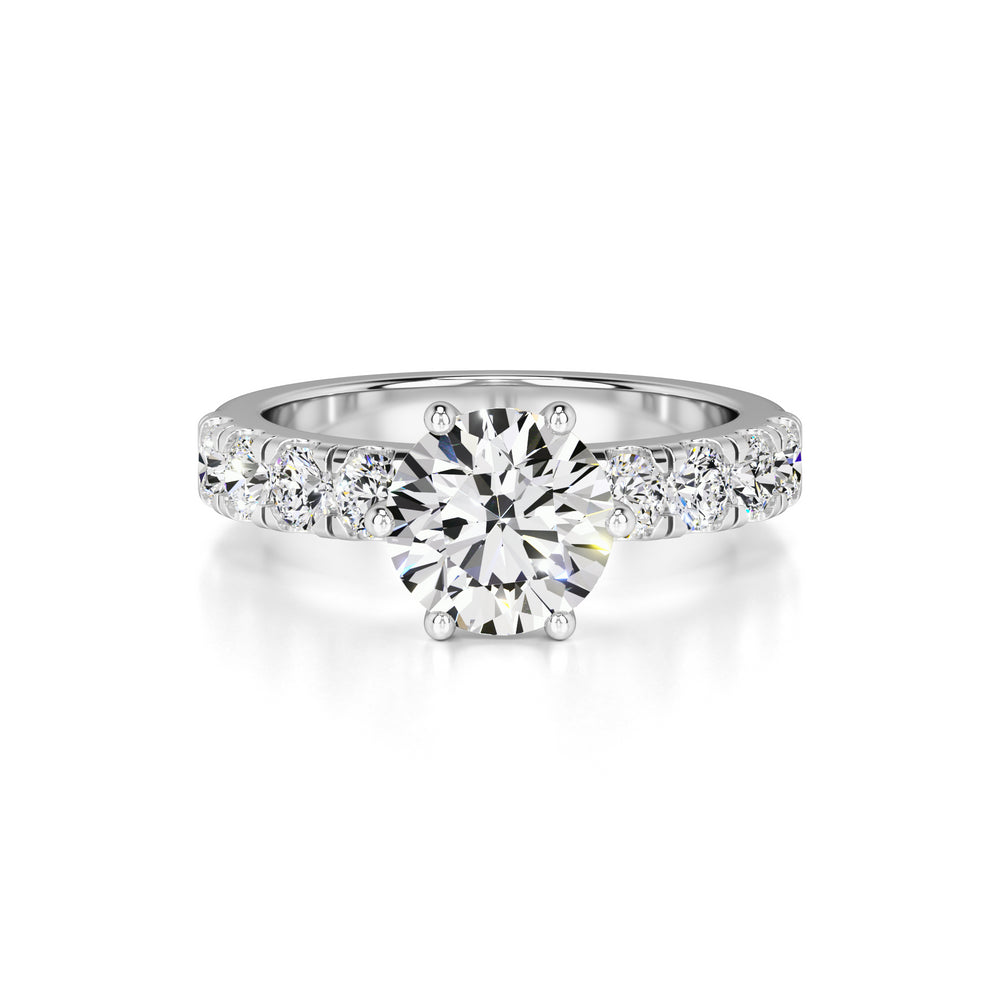 Amelia Lab Grown Diamond Ring | White Gold | 1