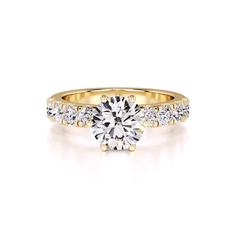 Amelia Lab Grown Diamond Ring | Yellow Gold | 1