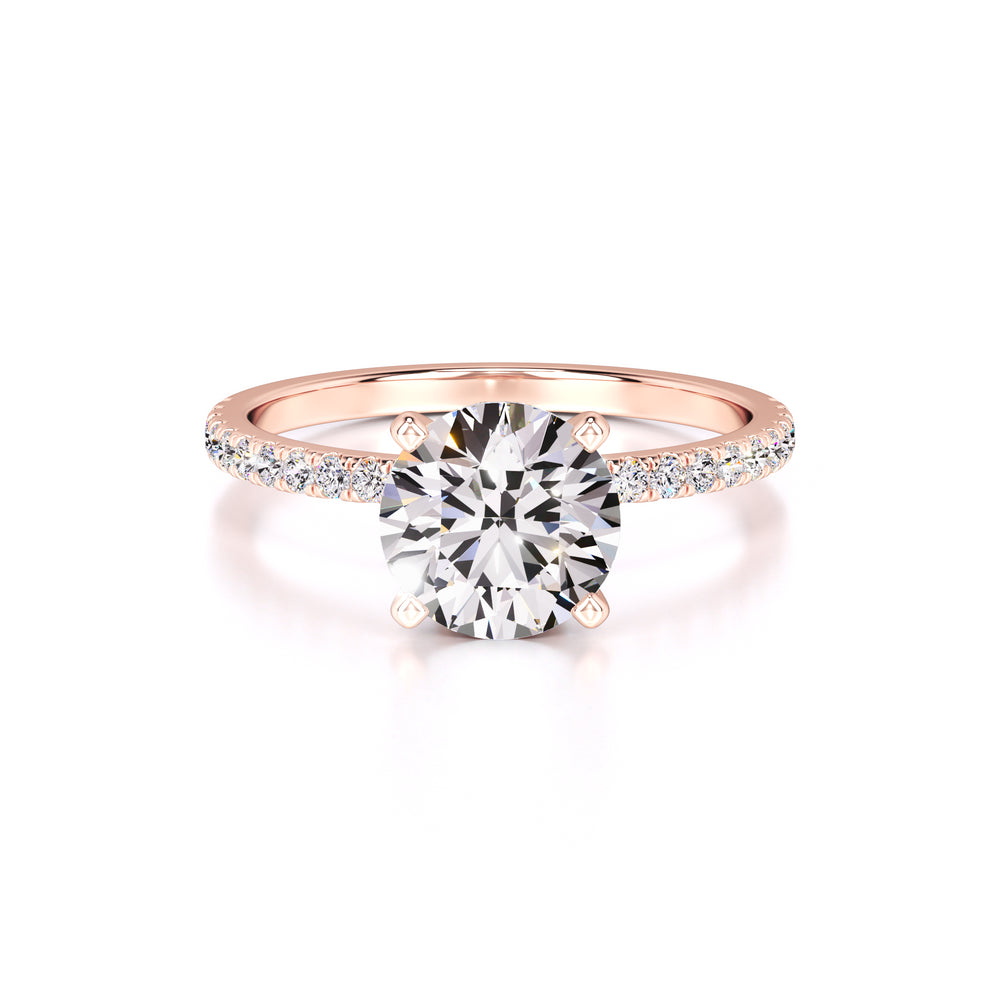 Mia Lab Grown Diamond Ring | Rose Gold | 1