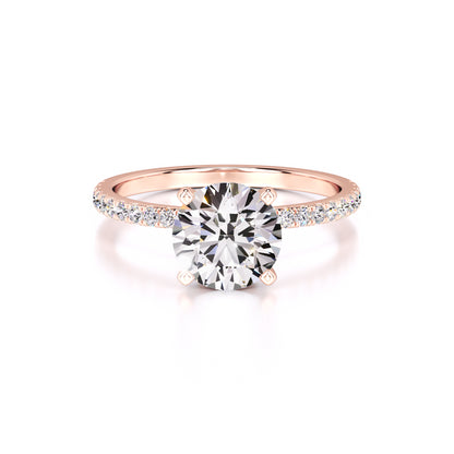 Mia Lab Grown Diamond Ring | Rose Gold | 1