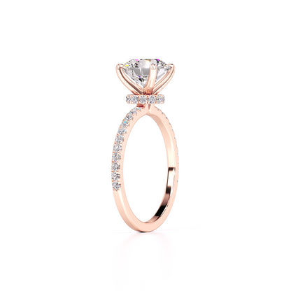 Mia Lab Grown Diamond Ring | Rose Gold | 3