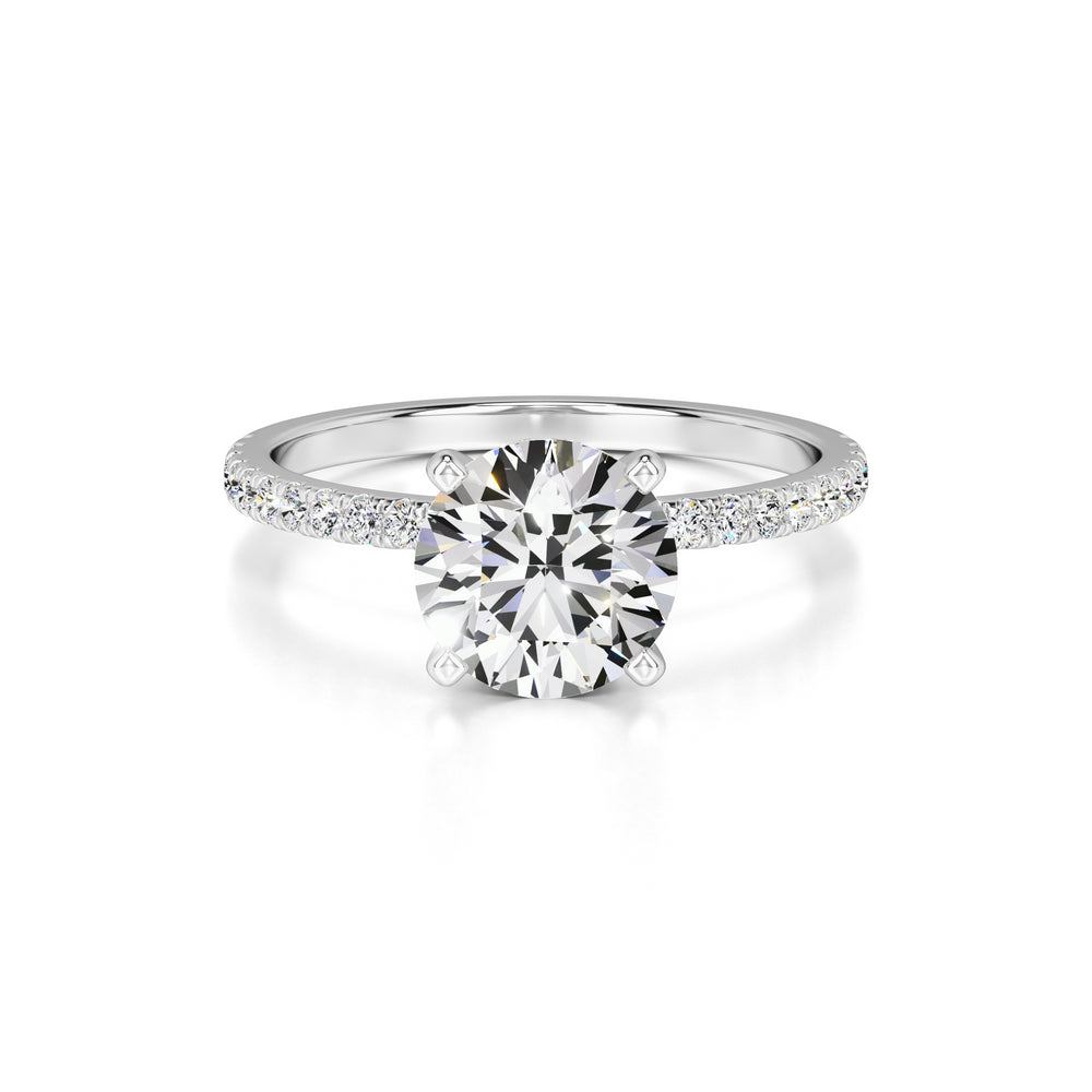 Mia Lab Grown Diamond Ring | White Gold | 1