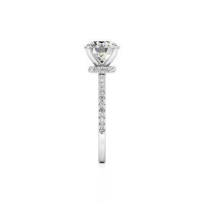 Mia Lab Grown Diamond Ring | White Gold | 4
