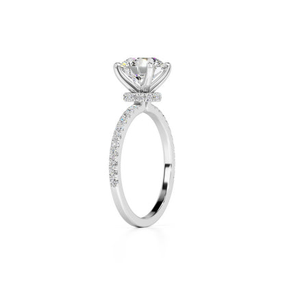 Mia Lab Grown Diamond Ring | White Gold | 3
