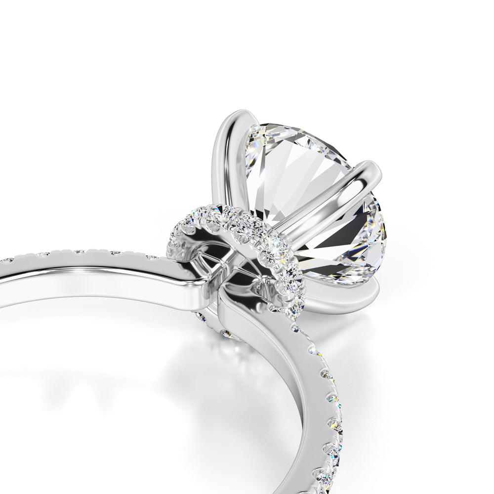 Mia Lab Grown Diamond Ring | White Gold | 2