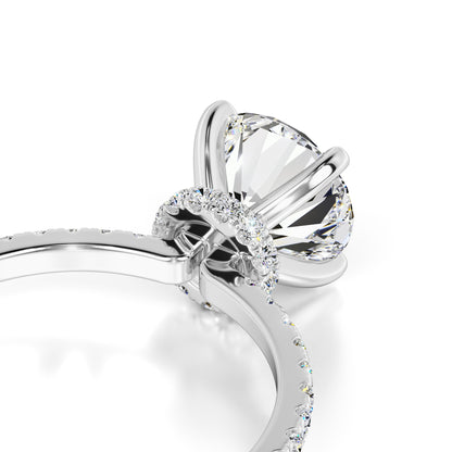 Mia Lab Grown Diamond Ring | White Gold | 2
