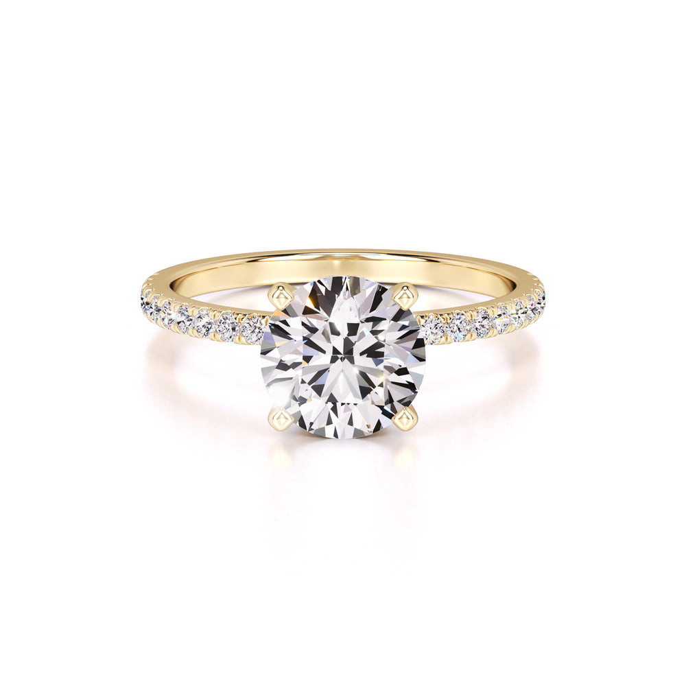 Mia Lab Grown Diamond Ring | Yellow Gold | 1