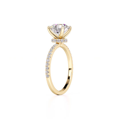 Mia Lab Grown Diamond Ring | Yellow Gold | 3