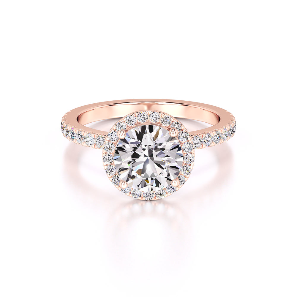 Sofia Lab Grown Diamond Ring | Rose Gold | 1