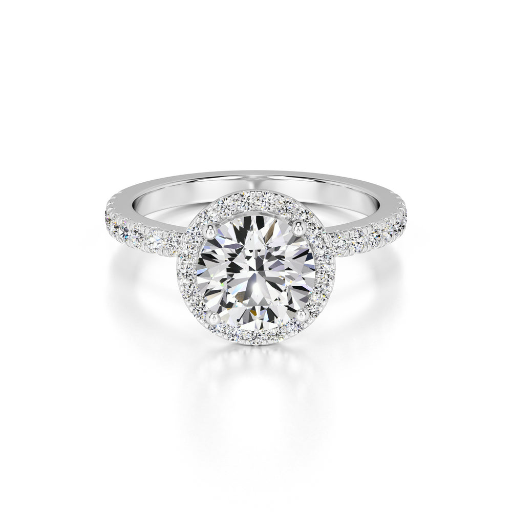 Sofia Lab Grown Diamond Ring | White Gold | 1