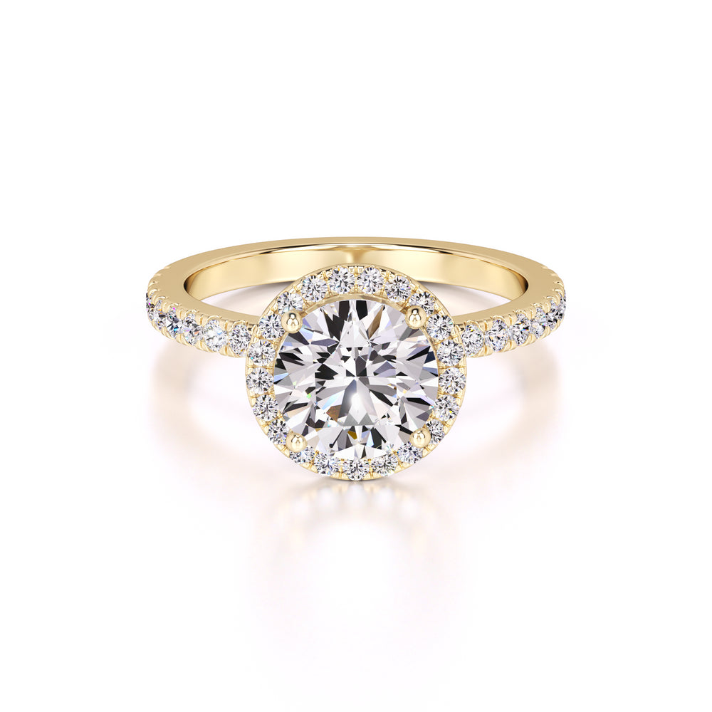 Sofia Lab Grown Diamond Ring | Yellow Gold | 1