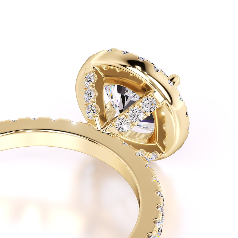 Sofia Lab Grown Diamond Ring | Yellow Gold | 2