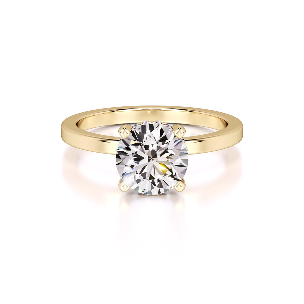 Cate Lab Grown Diamond Ring | Yellow Gold | 1