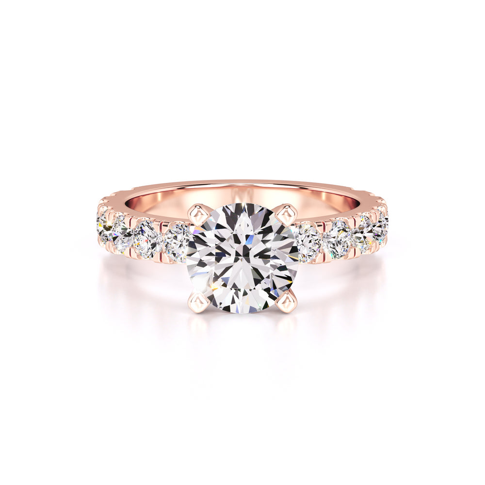 Cindy Lab Grown Diamond Ring | Rose Gold | 1