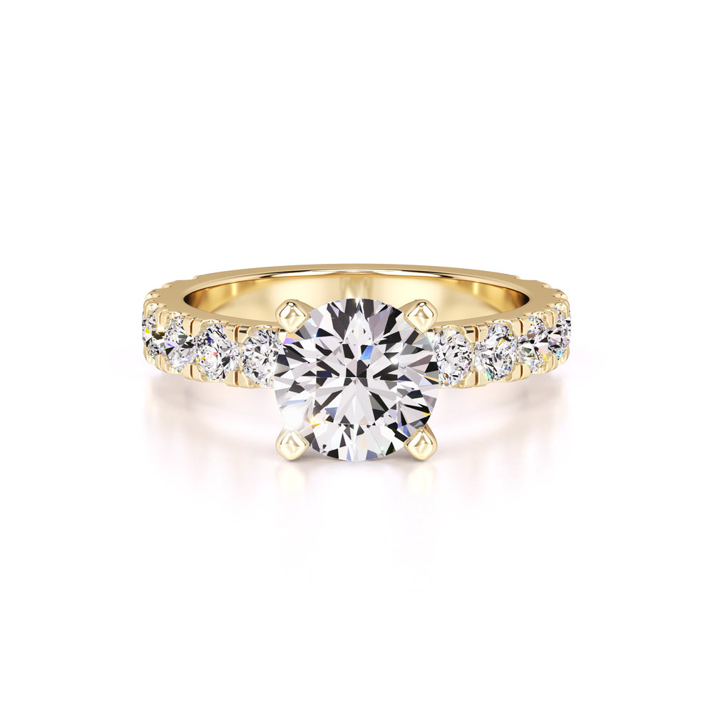 Cindy Lab Grown Diamond Ring | Yellow Gold | 1