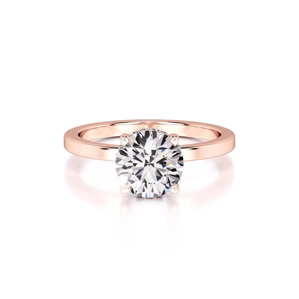 Avery Lab Grown Diamond Ring | Rose Gold | 1