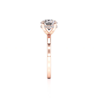 Avery Lab Grown Diamond Ring | Rose Gold | 4