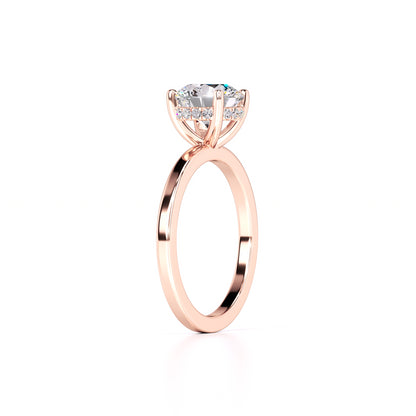 Avery Lab Grown Diamond Ring | Rose Gold | 3