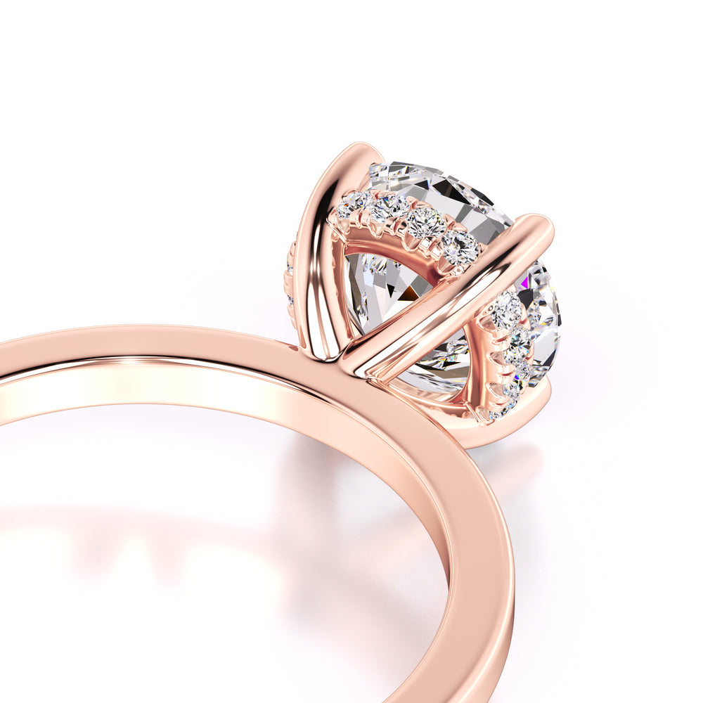 Avery Lab Grown Diamond Ring | Rose Gold | 2