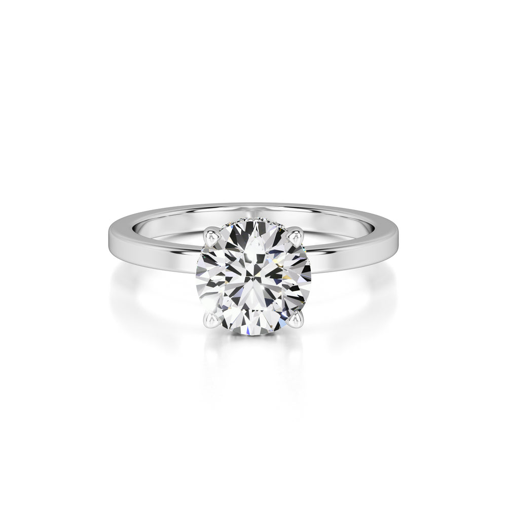 Avery Lab Grown Diamond Ring | White Gold | 1