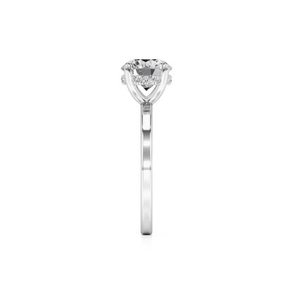 Avery Lab Grown Diamond Ring | White Gold | 4
