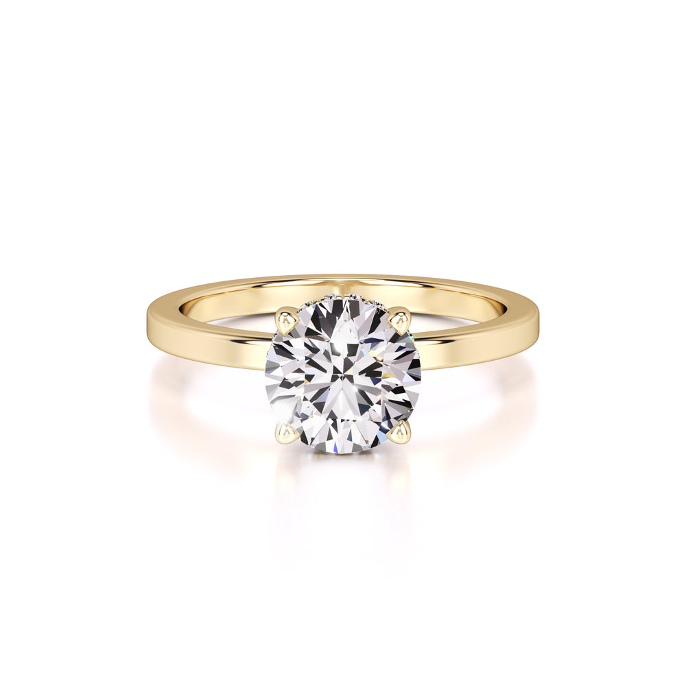 Avery Lab Grown Diamond Ring | Yellow Gold | 1