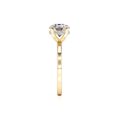 Avery Lab Grown Diamond Ring | Yellow Gold | 4
