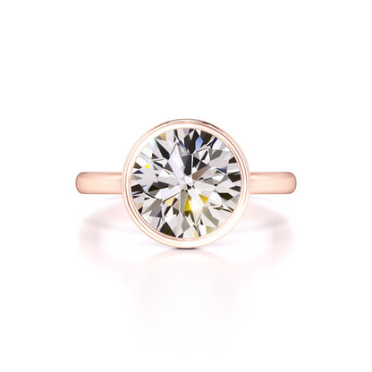 Alana Moissanite & Lab Grown Diamond Ring | Rose Gold | 1