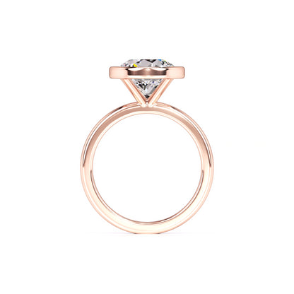 Alana Moissanite & Lab Grown Diamond Ring | Rose Gold | 4