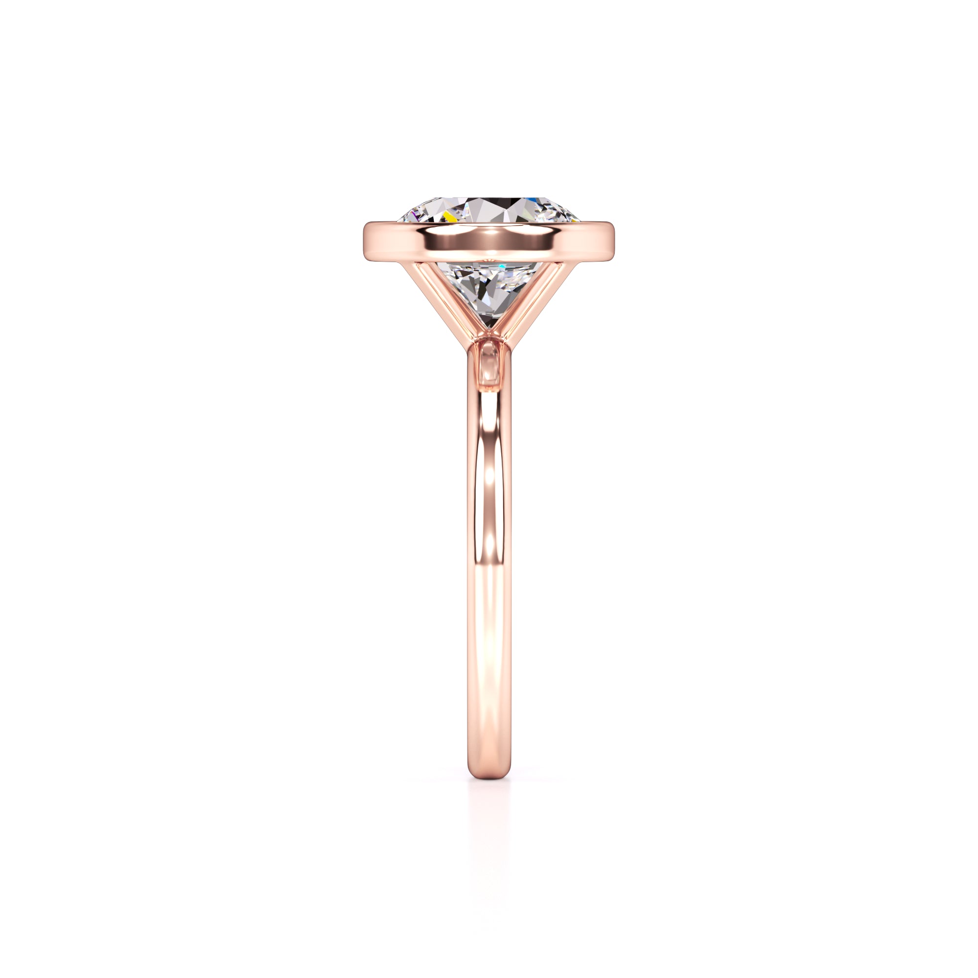 Alana Lab Grown Diamond Ring | Rose Gold | 4