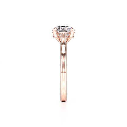 Madison Lab Grown Diamond Ring | Rose Gold | 4