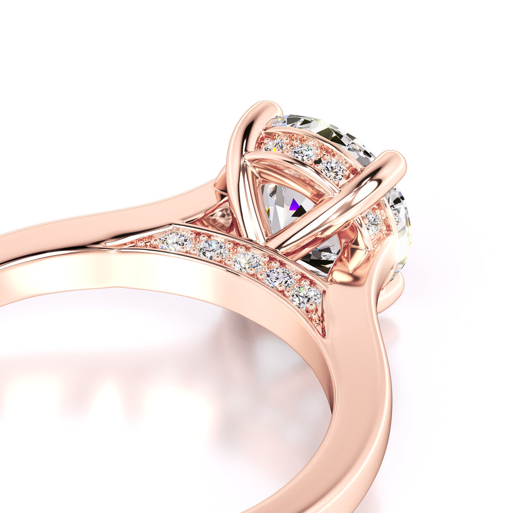 Madison Lab Grown Diamond Ring | Rose Gold | 2