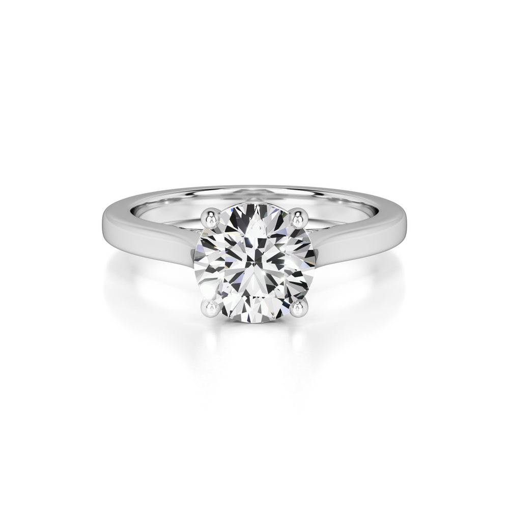 Madison Lab Grown Diamond Ring | White Gold | 1