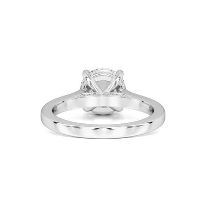 Madison Moissanite & Lab Grown Diamond Ring | White Gold | 3