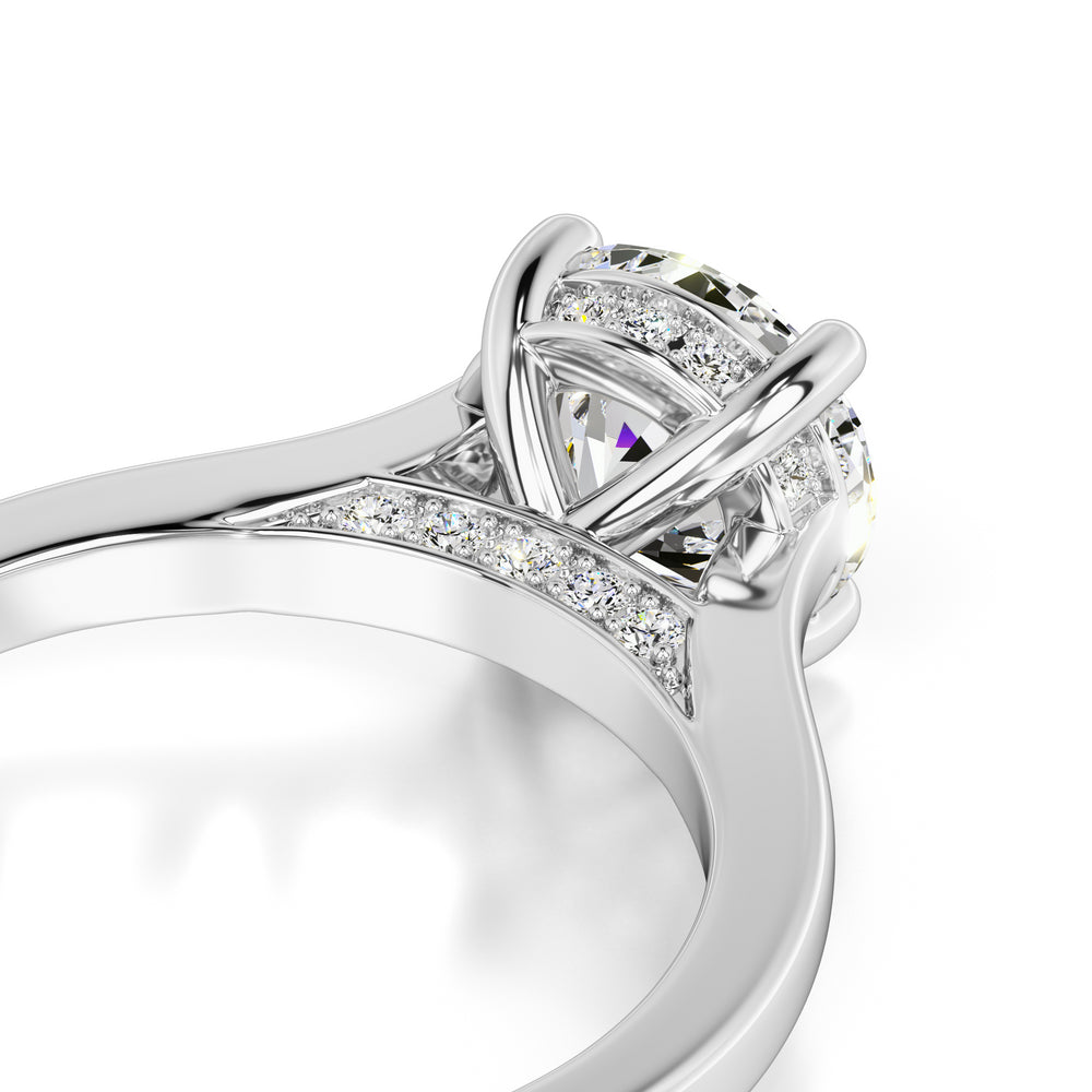 Madison Lab Grown Diamond Ring | White Gold | 2