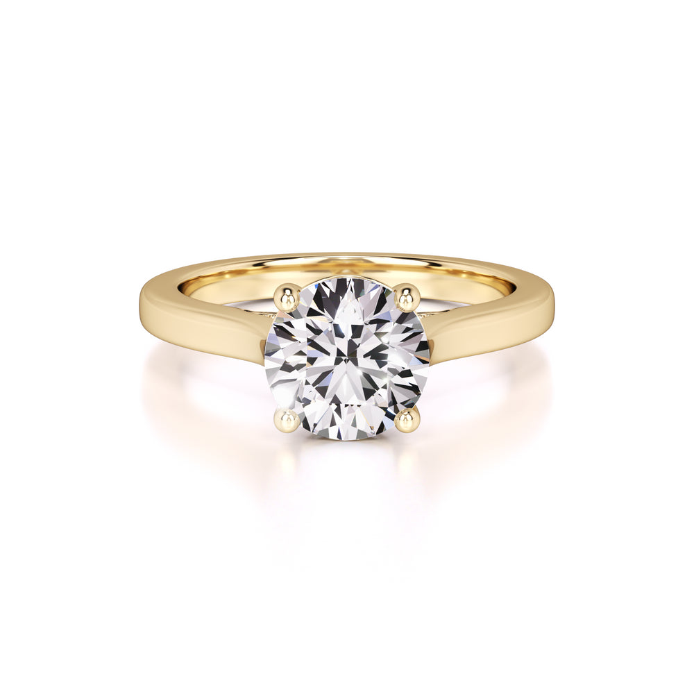 Madison Lab Grown Diamond Ring | Yellow Gold | 1