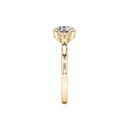 Madison Lab Grown Diamond Ring | Yellow Gold | 4