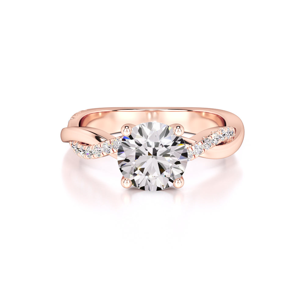 Gia Lab Grown Diamond Ring | Rose Gold | 1