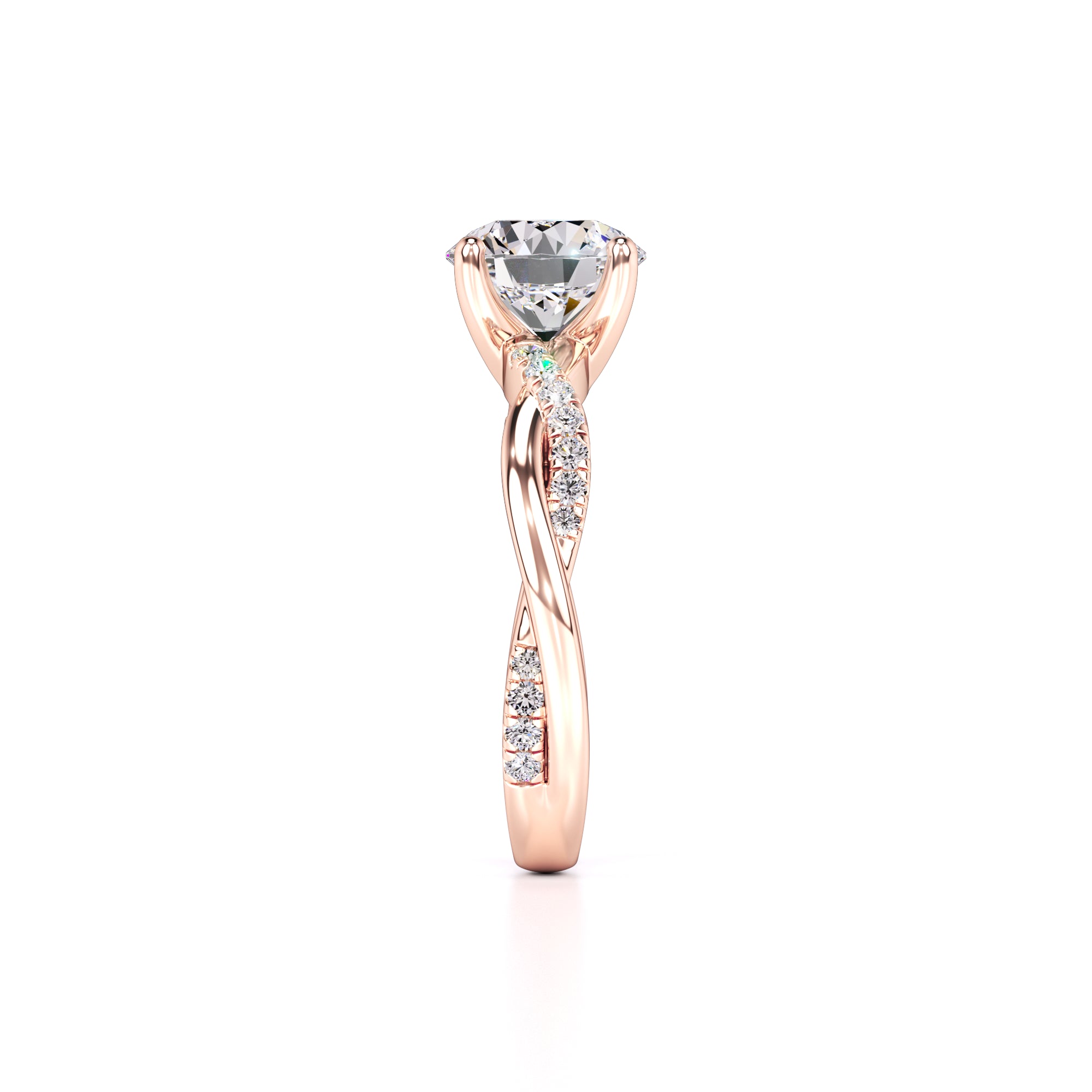 Gia Lab Grown Diamond Ring | Rose Gold | 4