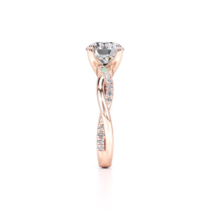 Gia Lab Grown Diamond Ring | Rose Gold | 4