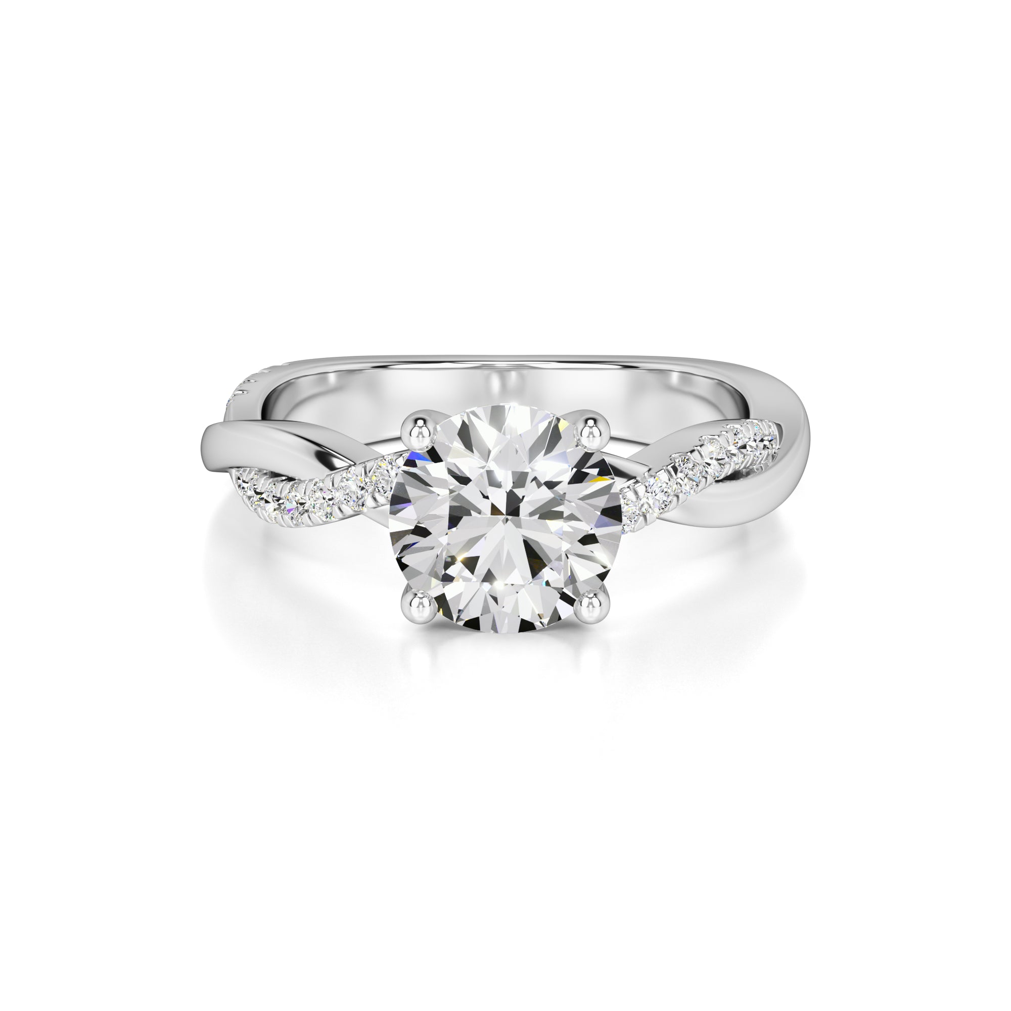 Gia Lab Grown Diamond Ring | White Gold | 1