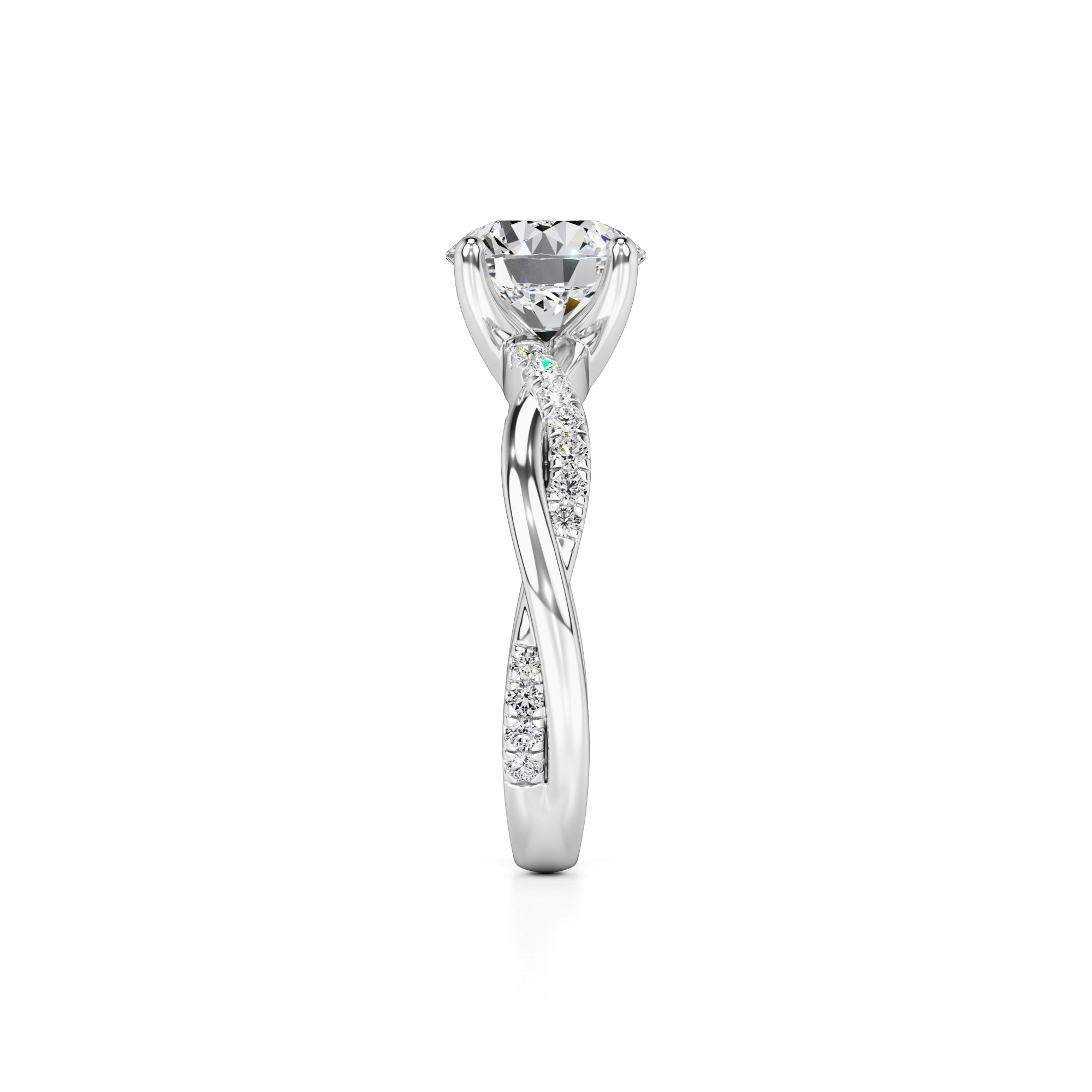 Gia Lab Grown Diamond Ring | White Gold | 4