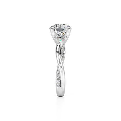Gia Lab Grown Diamond Ring | White Gold | 4