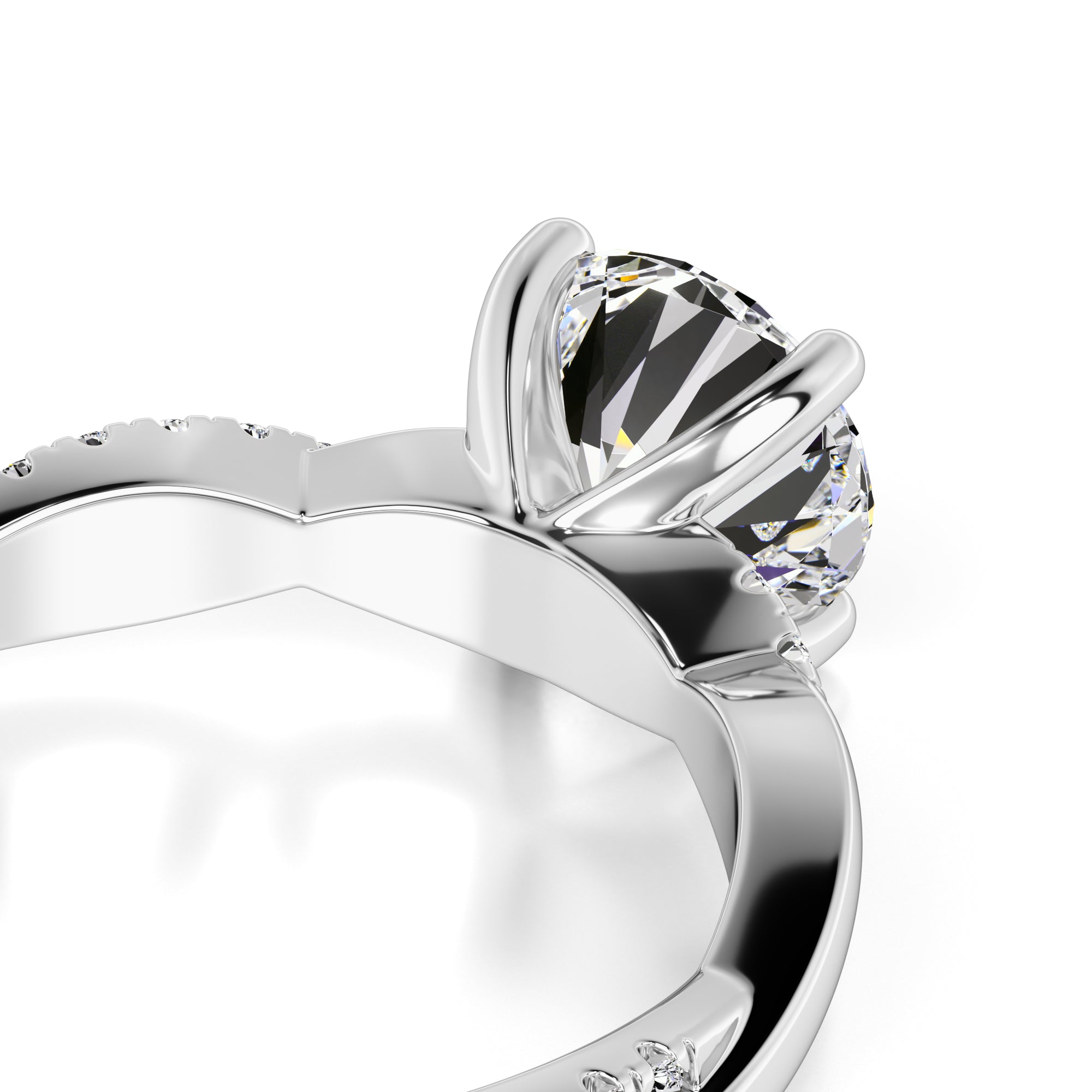 Gia Lab Grown Diamond Ring | White Gold | 2