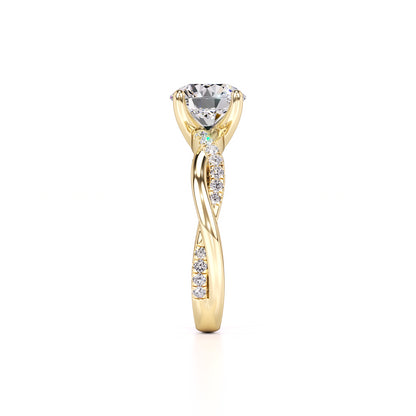 Gia Lab Grown Diamond Ring | Yellow Gold | 4