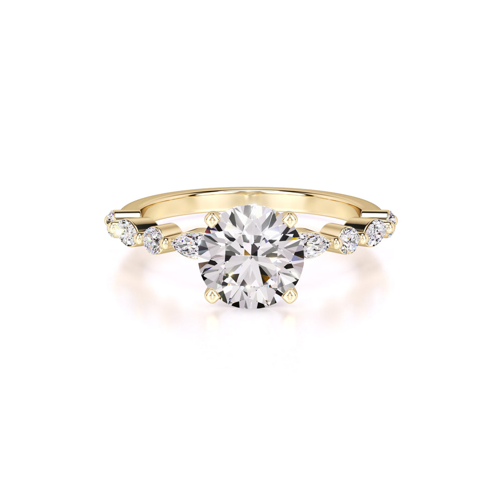 Cameron Lab Grown Diamond Ring | Yellow Gold | 1