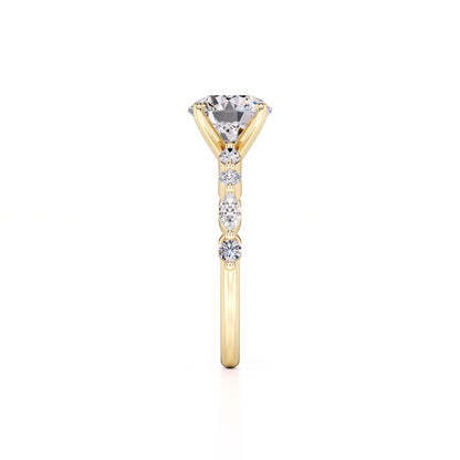 Cameron Lab Grown Diamond Ring | Yellow Gold | 4