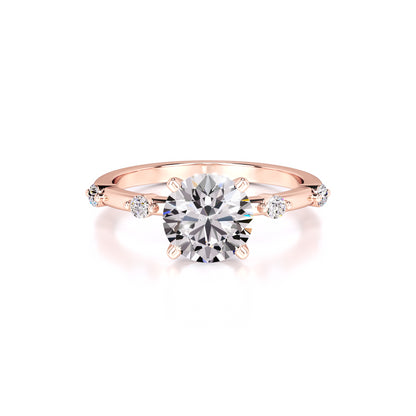 Eleanor Lab Grown Diamond Ring | Rose Gold | 1