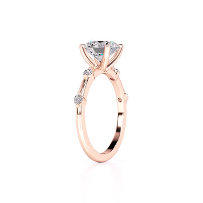 Eleanor Lab Grown Diamond Ring | Rose Gold | 3