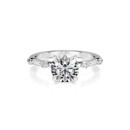 Eleanor Lab Grown Diamond Ring | White Gold | 1